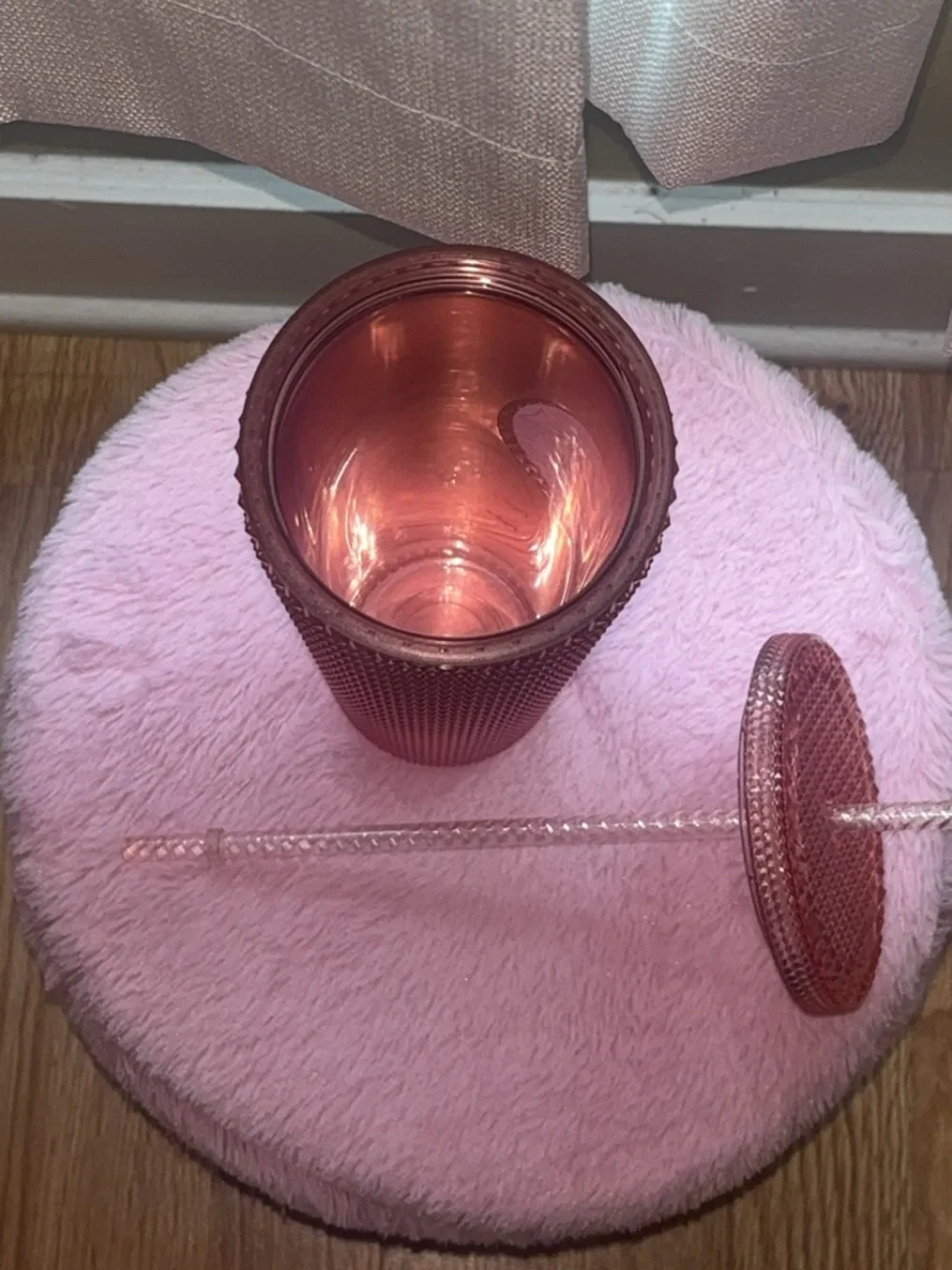 Starbucks Rose Gold Studded Tumbler | Reusable Cold Cup - Picture 4 of 4